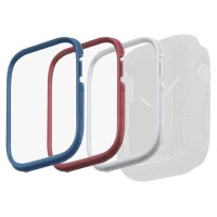 Uniq Frame for Uniq Moduo 3in1 case for Apple Watch 4/5/6/7/8/SE/SE2 44/45mm - blue, red, white