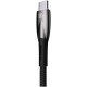 Baseus Glimmer Series Fast Charging Cable USB-A - USB-C 100W 480Mbps 1m Black