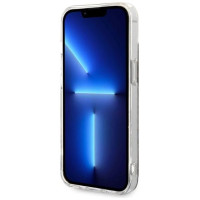 Guess Set Guess GUBPP14SH4EACSW Case+ Charger iPhone 14 6.1" brown/brown hard case 4G Print MagSafe