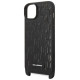 Karl Lagerfeld KLHCP14MSTMK iPhone 14 Plus 6.7" hardcase black/black Monogram Plaque Logo Strap