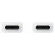 Samsung EP-DX510JWEGEU USB-C - USB-C 5A 480Mb/s cable 1.8m - white