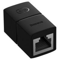 Baseus AirJoy Series Ethernet cable connector RJ-45 2 pcs - black