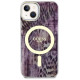 Guess Leopard MagSafe case for iPhone 14 - pink