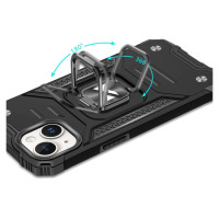 Wozinsky Ring Armor iPhone 15 Plus iPhone 15 Plus Ring Armor Case - Blue