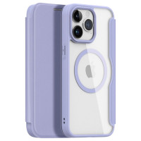 Dux Ducis iPhone 15 Pro Max Magnetic MagSafe Flip Case Dux Ducis Skin X Pro - Purple