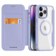 Dux Ducis iPhone 15 Pro Max Magnetic MagSafe Flip Case Dux Ducis Skin X Pro - Purple