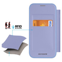 Dux Ducis iPhone 15 Pro Max Magnetic MagSafe Flip Case Dux Ducis Skin X Pro - Purple