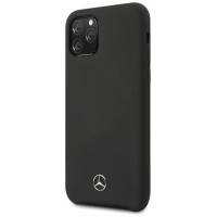 Mercedes MEHCN58SILBK iPhone 11 Pro hardcase black/black Silicone Line