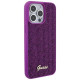 Guess Disco Metal Script case for iPhone 15 Pro Max - pink