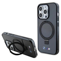 BMW Ring Stand M Collection MagSafe Case for iPhone 15 Pro - Black