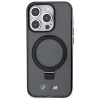 BMW Ring Stand M Collection MagSafe Case for iPhone 15 Pro - Black