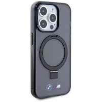 BMW Ring Stand M Collection MagSafe Case for iPhone 15 Pro - Black