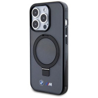 BMW Ring Stand M Collection MagSafe case for iPhone 15 Pro Max - black