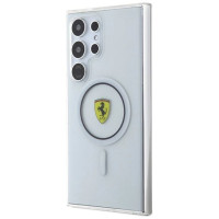 Ferrari IML Transp Inner Circle Line MagSafe case for Samsung Galaxy S24 Ultra - black