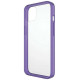 Panzerglass ClearCase antibacterial case with Military Grade certificate for iPhone 13 / 14 / 15 - transparent purple