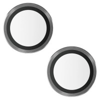 Panzerglass Hoops Camera Protection for iPhone 15/15 Plus - with Black Frame