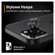 Panzerglass Hoops Camera Protection for iPhone 15/15 Plus - with Black Frame