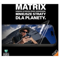Panzerglass Matrix Ultra-Wide-Fit hybrid glass for iPhone 15 Pro Max with positioner