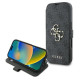 Guess 4G Metal Logo iPhone 16 Pro Case - Black