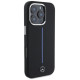 Mercedes Silicone Blue Stripe MagSafe iPhone 16 Pro Case - Black