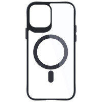 3Mk Protection 3mk Satin Armor MagCase with MagSafe for iPhone 12 Pro Max - Clear with Black Frame