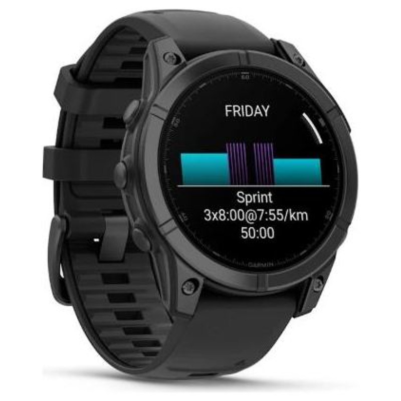 Garmin SMARTWATCH FENIX E 47MM/GREY/BLCK 010-03025-01 GARMIN