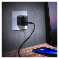 Acefast A23 30W GaN USB-C US Wall Charger - Black