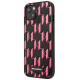 Karl Lagerfeld Monogram Plaque Case for iPhone 13 / 14 / 15 6.1" - Pink
