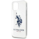 U.s. Polo Assn. US Polo USHCP12MTPUHRWH iPhone 12/12 Pro 6.1" white Shiny Big Logo