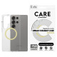 Panzerglass CARE by PanzerGlass Flagship Urban Combat Chardonnay QI Case for Samsung Galaxy S25 Ultra - Transparent