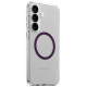 Panzerglass CARE by PanzerGlass Flagship Urban Combat Purple QI Case for Samsung Galaxy S25+ - Transparent