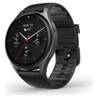 Hama 8900 GPS AMOLED Smartwatch 1.43" with Silicone Strap - Black