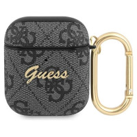 Guess 4G Script Metal Collection case for AirPods 1 / 2 - gray