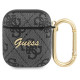 Guess 4G Script Metal Collection case for AirPods 1 / 2 - gray