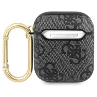 Guess 4G Script Metal Collection case for AirPods 1 / 2 - gray