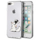 Karl Lagerfeld Choupette Fun iPhone 7 / 8 Plus Case - Transparent
