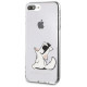 Karl Lagerfeld Choupette Fun iPhone 7 / 8 Plus Case - Transparent