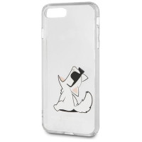 Karl Lagerfeld Choupette Fun iPhone 7 / 8 Plus Case - Transparent