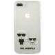 Karl Lagerfeld Karl & Choupette iPhone 7 / 8 Plus Case - Transparent