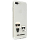 Karl Lagerfeld Karl & Choupette iPhone 7 / 8 Plus Case - Transparent