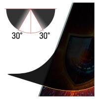 3Mk Protection Privacy Film 3mk Silky Matt Privacy for Honor X8c