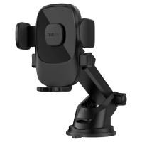 Dudao F2N+ smartphone holder with suction cup gravity 360° - black