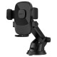 Dudao F2N+ smartphone holder with suction cup gravity 360° - black