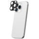 Amazingthing Aviation-Grade Alloy Tempered Glass Lens for iPhone 16 Pro / 16 Pro Max Camera Lens - Black