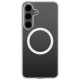 Amazingthing Minimal Mag Case with Magnetic Ring for Samsung Galaxy S25 - Transparent