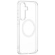 Amazingthing Minimal Mag Case with Magnetic Ring for Samsung Galaxy S25 - Transparent