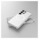 Amazingthing Minimal Mag Case with Magnetic Ring for Samsung Galaxy S25 - Transparent