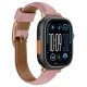 Amazingthing Class Band Leather Strap for Apple Watch 45 / 46 / 49 mm - Pink