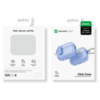 Amazingthing Minimal Case for AirPods Pro 2 Silicone Case - Navy