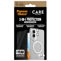 Panzerglass CARE by PanzerGlass Flagship 3in1 Case + Privacy Glass + Lens for Samsung Galaxy S25 Edge - transparent